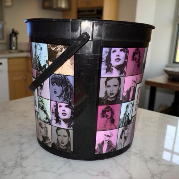 2023 TAYLOR SWIFT The Eras Tour Movie Popcorn Bucket Collectible - Picture 3 of 5